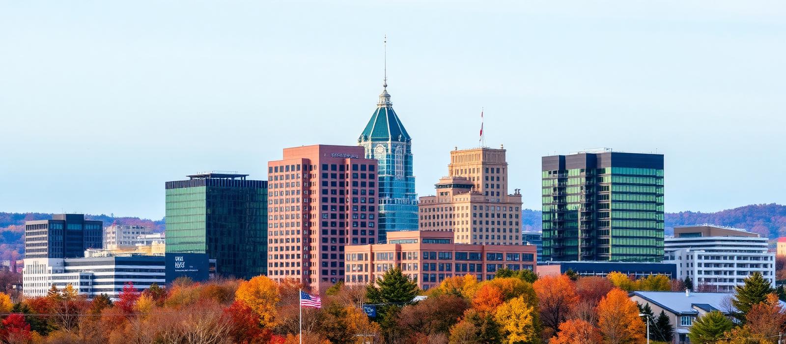 New Hampshire skyline
